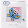 Picture of Diamond Dotz Diamond Embroidery Facet Art Kit 4.75"X4.75"-Butterfly Sparkle