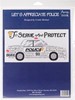 Picture of Imaginating Counted Cross Stitch Kit 12"X6"-Let's Appreciate Police (14 Count)