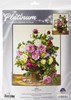 Picture of Janlynn Counted Cross Stitch Kit 12"X14"-Roses (14 Count)