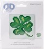 Picture of Diamond Dotz Diamond Embroidery Facet Art Kit 4.75"X4.75"-Lucky Leaves