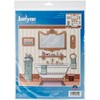 Picture of Janlynn Counted Cross Stitch Kit 10"X10"-Victorian Bath (14 Count)