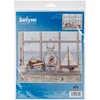 Picture of Janlynn Counted Cross Stitch Kit 14"X11"-Sea Breeze Vista (14 Count)