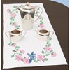 Picture of Jack Dempsey Stamped Table Runner/Scarf 15"X42"-Birds
