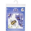 Picture of DMC Counted Cross Stitch Kit 8"X8"-Bee & Bluebells (14 Count)