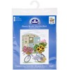 Picture of DMC Counted Cross Stitch Kit 8'X10"-Flowery Bicycle (14 Count)