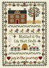 Picture of Janlynn Counted Cross Stitch Kit 7.75"X11.25"-Joy In The Journey (14 Count)