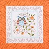 Picture of Janlynn Stamped For Embroidery Quilt Blocks 15"X15" 6/Pkg-Owl