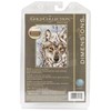 Picture of Dimensions Gold Petite Counted Cross Stitch Kit 5"X7"-Wolf (18 Count)