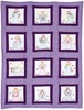 Picture of Jack Dempsey Themed Stamped White Quilt Blocks 9"X9" 12/Pkg-Precious Angel