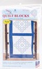Picture of Jack Dempsey Stamped White Quilt Blocks 18"X18" 6/Pkg-XX Star