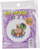Picture of Janlynn/Kid Stitch Mini Counted Cross Stitch Kit 3" Round-Floating Turtle (11 Count)