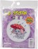 Picture of Janlynn/Kid Stitch Mini Counted Cross Stitch Kit 3" Round-Rainy Day Elephant (11 Count)