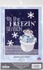 Picture of Janlynn Counted Cross Stitch Kit 5"X7"-Freezin' Season (14 Count)