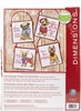 Picture of Dimensions Counted Cross Stitch Kit-Christmas Pups Ornaments (14 Count)