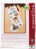 Picture of Dimensions Counted Cross Stitch Kit 16" Long-Reindeer Hedgehog Stocking (14 Count)