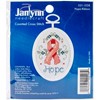 Picture of Janlynn Mini Counted Cross Stitch Kit 2.75" Oval-Hope (18 Count)