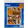 Picture of Janlynn Counted Cross Stitch Kit 11"X14"-Autumn Montage (14 Count)