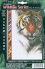 Picture of Janlynn Mini Counted Cross Stitch Kit 5"X7"-Wildlife Tiger (14 Count)