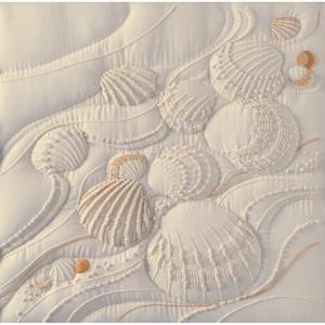 Picture of Janlynn Candlewicking Embroidery Kit 14"X14"-Ocean's Edge-Stitched In Thread