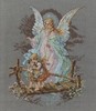 Picture of Janlynn Counted Cross Stitch Kit 7.5"X10"-Guardian Angel (14 Count)