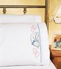 Picture of Janlynn Stamped Cross Stitch Pillowcase Pair 20"X30"-Kitty