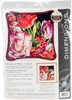 Picture of Dimensions Needlepoint Kit 14"X14"-Bouquet On Black Stitched In Thread