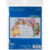 Picture of Janlynn Counted Cross Stitch Kit 14"X9.5"-Down For A Nap Sampler (14 Count)