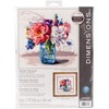 Picture of Dimensions Counted Cross Stitch Kit 12"X12"-Garden Bouquet (14 Count)