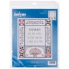 Picture of Janlynn Counted Cross Stitch Kit 13"X15"-Families Are Like Quilts (14 Count)