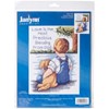 Picture of Janlynn Mini Counted Cross Stitch Kit 5"X7"-Precious Blessing (14 Count)