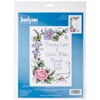 Picture of Janlynn Mini Counted Cross Stitch Kit 5"X7"-Wedding Floral (14 Count)