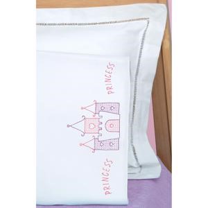 Picture of Jack Dempsey Children's Stamped Pillowcase W/Perle Edge-Princess