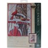 Picture of Dimensions Counted Cross Stitch Kit 10"X14"-Cardinals On Sled (14 Count)