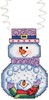 Picture of Janlynn/Holiday Wizzers Counted Cross Stitch Kit 3"X2.25"-Snowman With Snowballs (14 Count)