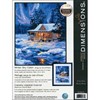 Picture of Dimensions Needlepoint Kit 11"X14"-Winter Sky Cabin Stitched In Thread