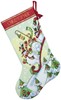Picture of Dimensions Counted Cross Stitch Kit 16" Long-Sledding Snowmen Stocking (14 Count)