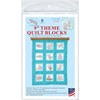 Picture of Jack Dempsey Themed Stamped White Quilt Blocks 9"X9" 12/Pkg-Kittens