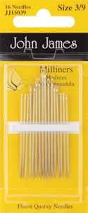 Picture of John James Milliners Hand Needles-Size 3/9 16/Pkg