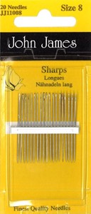 Picture of John James Sharps Hand Needles-Size 8 20/Pkg