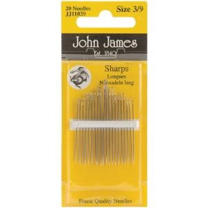 Picture of John James Sharps Hand Needles-Size 3/9 20/Pkg
