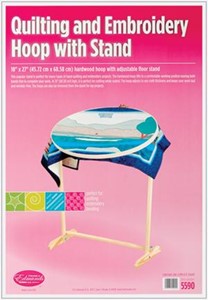 Picture of Frank A. Edmunds Wood Hoop & Floor Stand-
