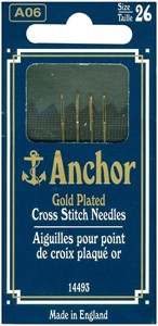 Picture of Anchor Gold-Plated Cross Stitch Needles