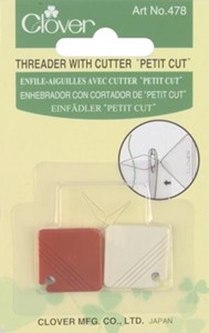 Picture of Clover Petite Needle Threader W/Cutter-2/Pkg