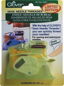 Picture of Clover Desk Needle Threader-Green