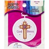 Picture of Janlynn Mini Counted Cross Stitch Kit 2.75" Oval-Cross (18 Count)