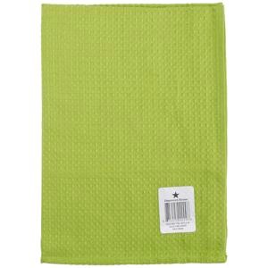 Picture of Dunroven House Waffle Weave Tea Towel 20"X28"-Lime Green