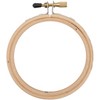 Picture of Frank A. Edmunds Wood Embroidery Hoop W/Round Edges 3"-Natural
