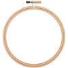 Picture of Frank A. Edmunds Wood Embroidery Hoop W/Round Edges 4"-Natural