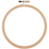 Picture of Frank A. Edmunds Wood Embroidery Hoop W/Round Edges 5"-Natural