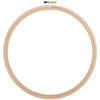 Picture of Frank A. Edmunds Wood Embroidery Hoop W/Round Edges 9"-Natural